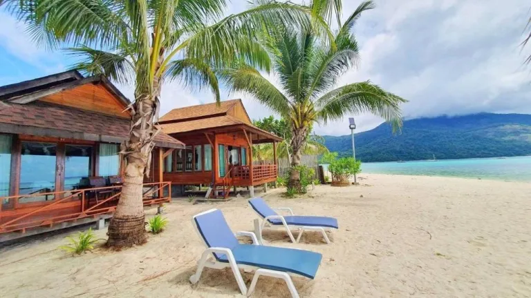 Beachfront resort at Koh Lipe