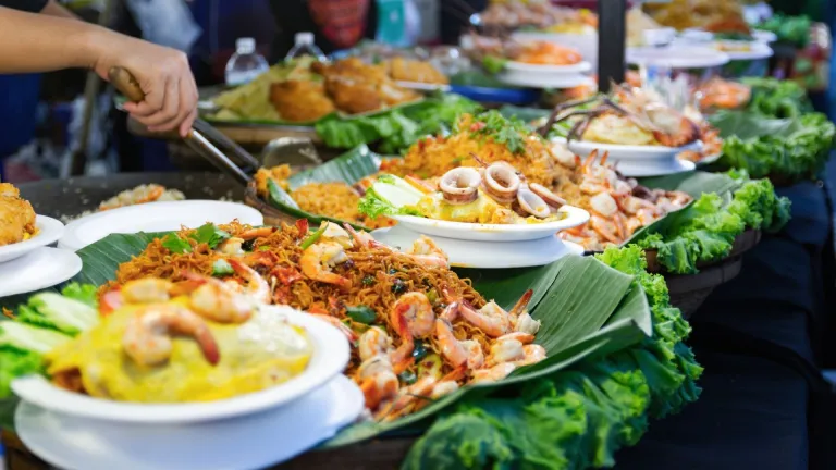Thai street food in Bangkok