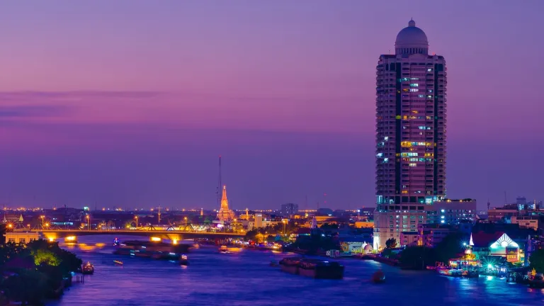 Chao Phraya river cruise, Bangkok