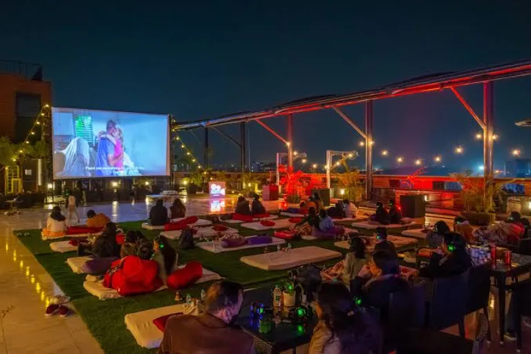 An Open-Air Movie Night