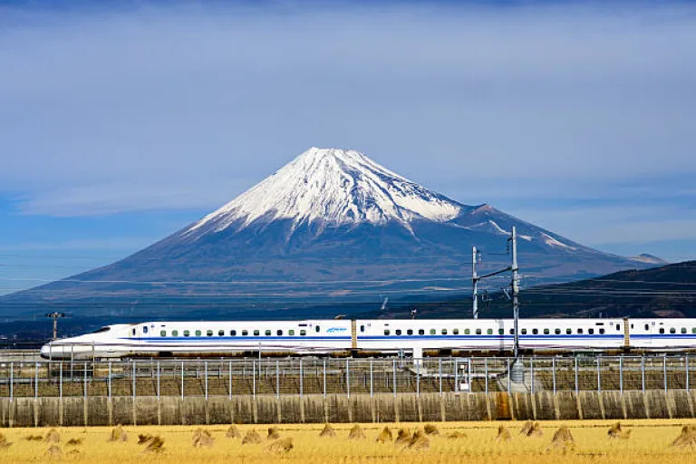 Bullet train, experience the speed