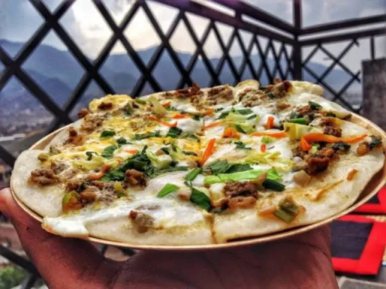 Chatamari (Newari Pizza)