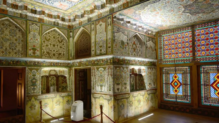 Interior of Sheki Khan&#039;s Palace