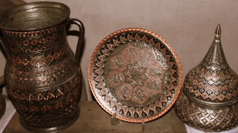 Traditional Lahij copperware