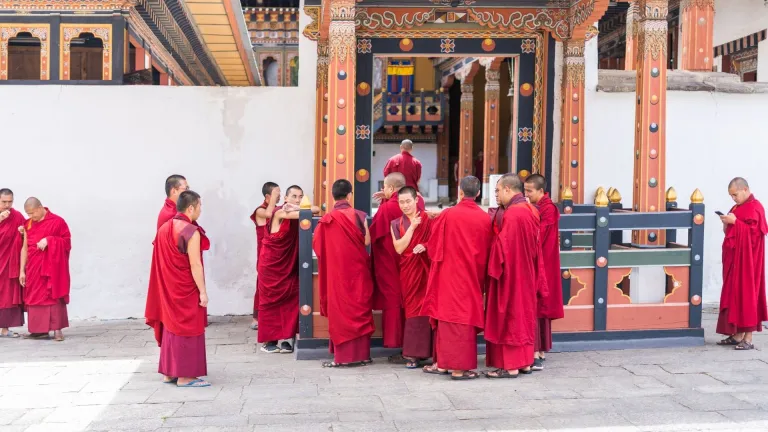 Buddhist monks