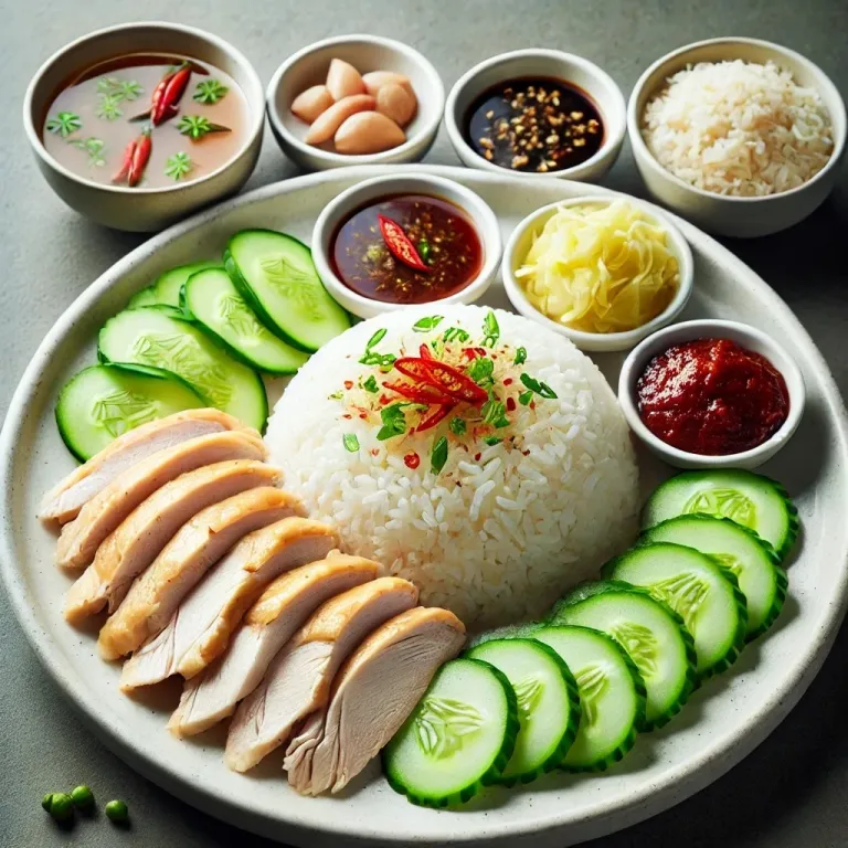 Hainanese Chicken Rice