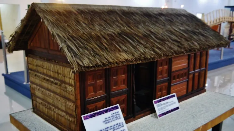 Model of a Maldivian House at the National Museum