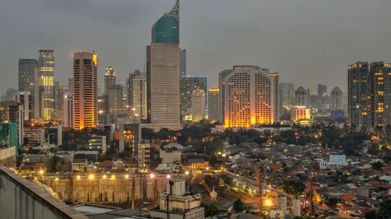 Jakarta city, Indonesia