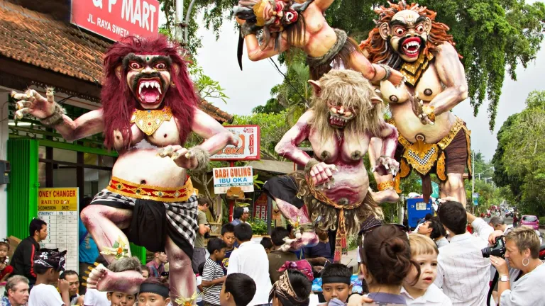 Balinese New Year celebration