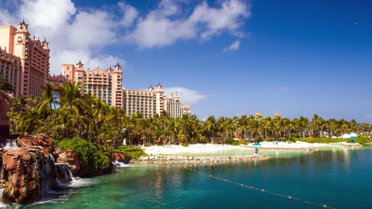 Paradise Island in Nassau, Bahamas