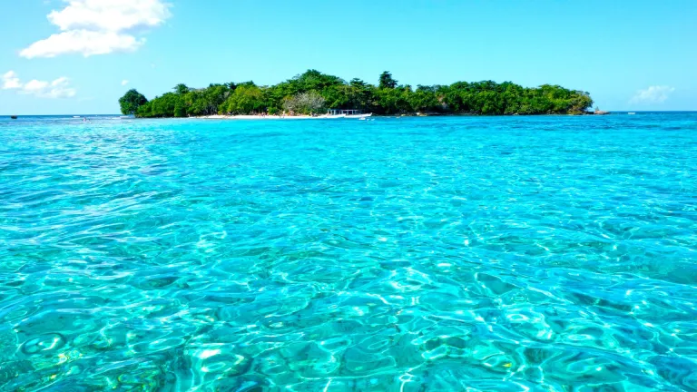 Booby Cay Island in Negril, Jamaica