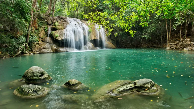 Erawan waterfalls, Kanchanaburi