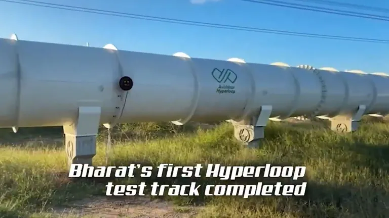 India&#039;s First Hyperloop Test Track Unveiled at IIT Madras - Delhi to Jaipur in 30 Minutes?