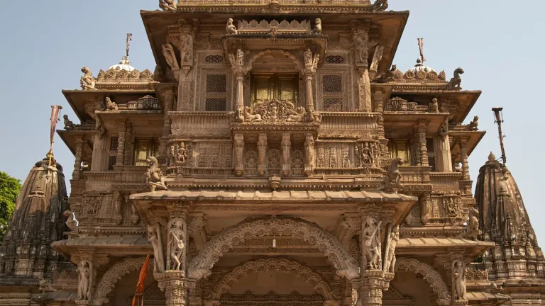 Hutheesing Temple in Old Ahmedabad