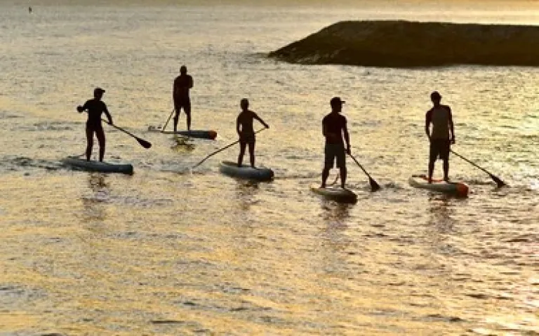 Stand-Up Paddleboarding at East Coast Park