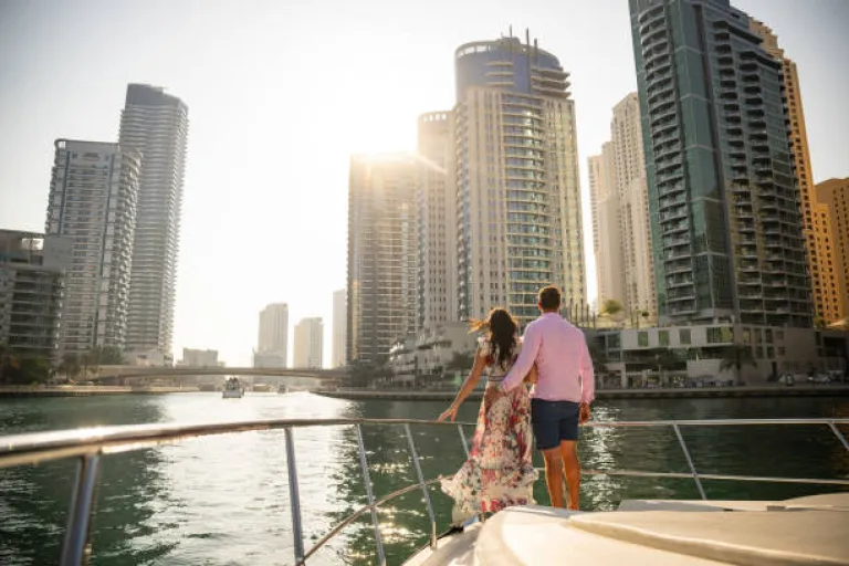 Sail Through Dubai Marina on a Luxury Yacht Cruise