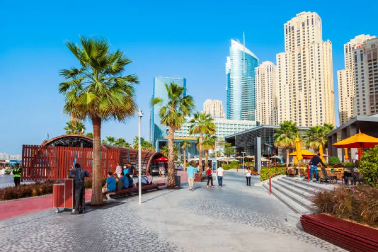 The Walk at JBR to Marina Beach, Dubai