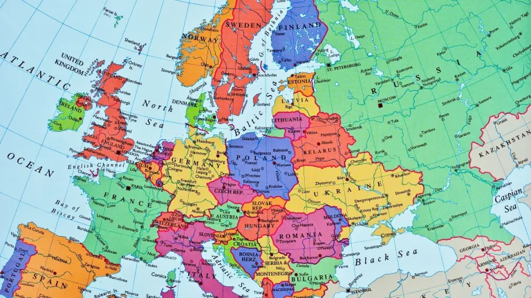 Map of Europe