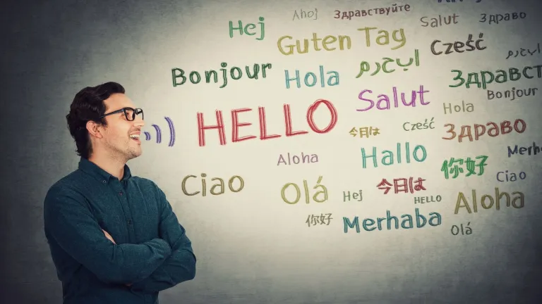 Hello in different languages