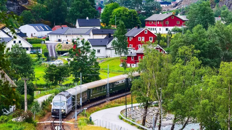 Flam train, Norway