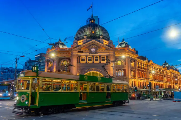 Travelling in Melbourne 