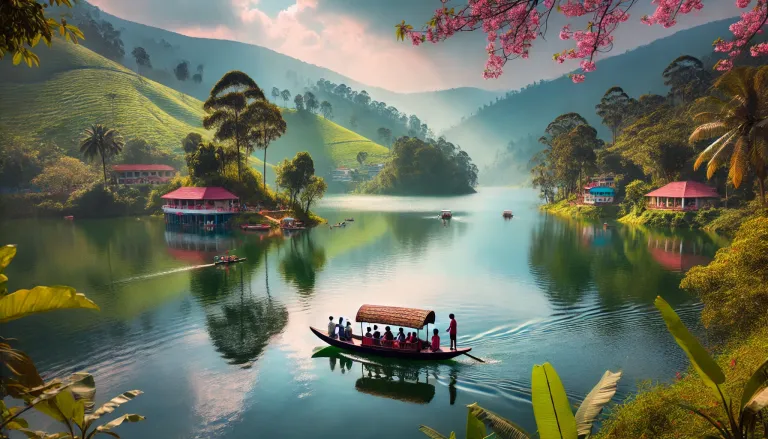 Glide Over the Waters of Kundala Lake