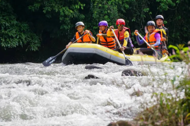 White Water Rafting in Gopeng, Malaysia