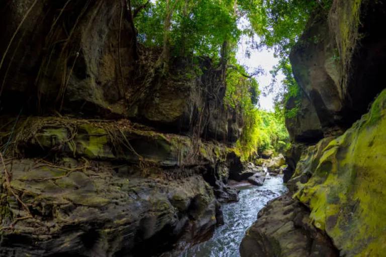 Canyon Tubing in Bali, Indonesia