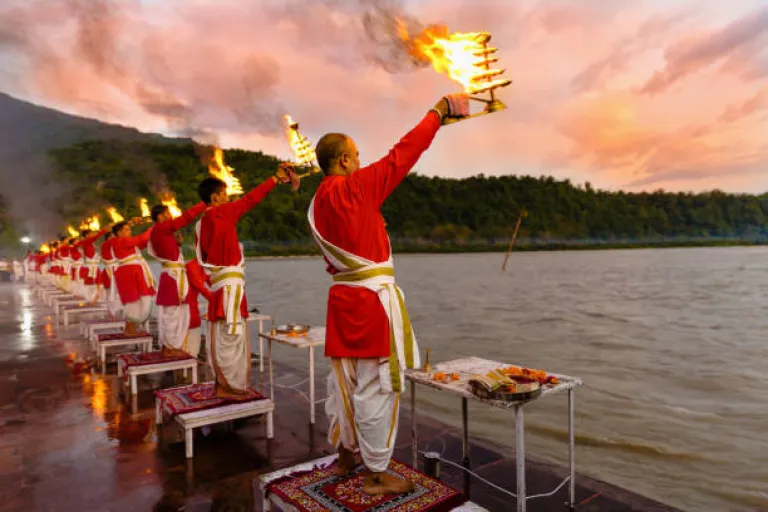 Ganga Aarti at Rishikesh 