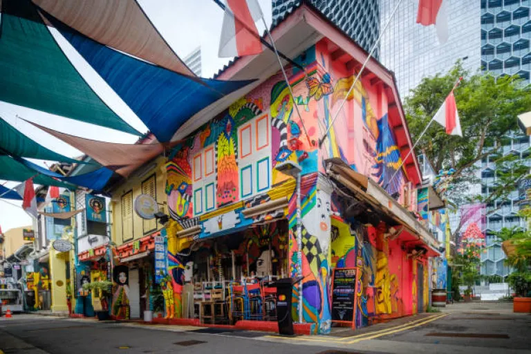 Arab Street caf&eacute;