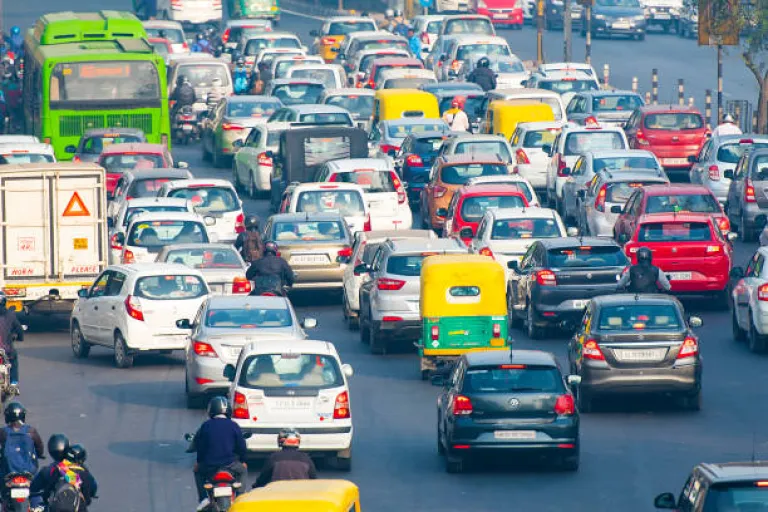 Traffic Jam, Delhi