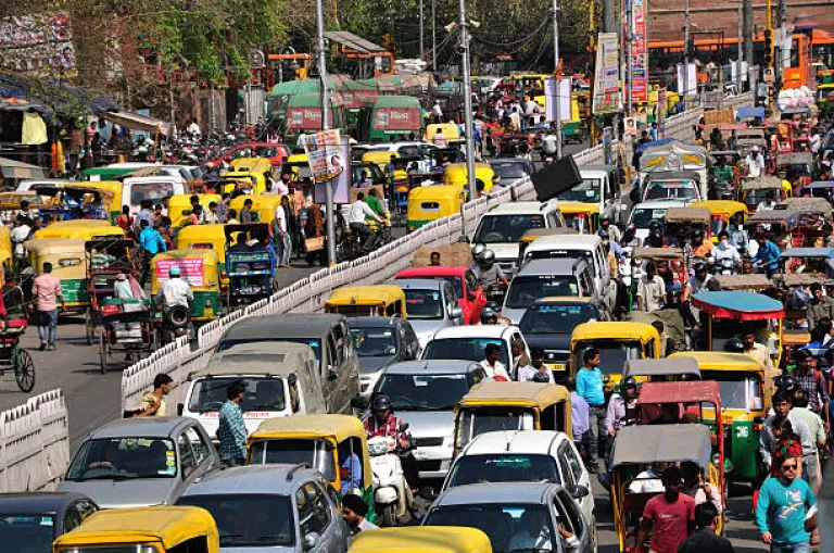 Traffic Jam,  Hyderabad