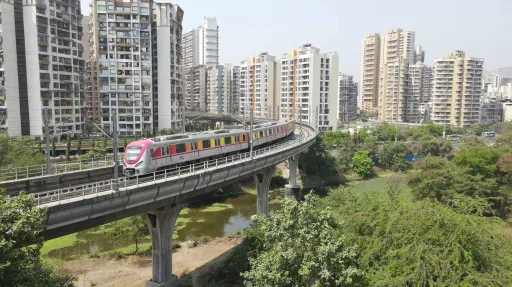 image for article Thane's Metro Line 4: Trial Runs to Begin in September