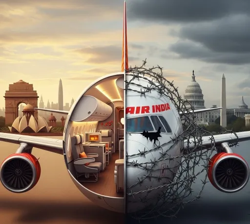 image for article Delhi to Washington by Air India Suspended: What Travelers Must Know