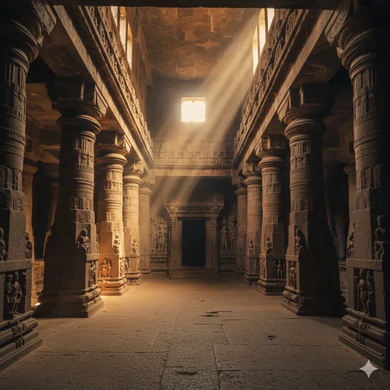 Cave 15, Ellora: The Silent Sanctuary of Dhumar Lena