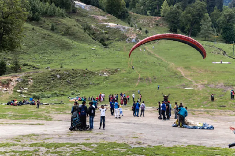Paragliding Launch Points at  Kullu Valley