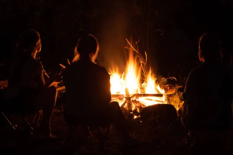 Bonfire night in Shimala