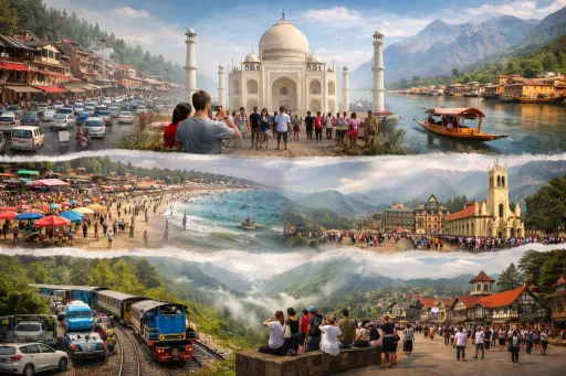 image for article 7 Overrated Tourist Places in India You Can Actually Skip in 2026