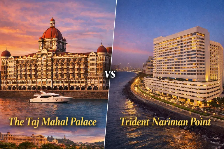 The Taj Mahal Palace vs Trident Nariman Point The Taj Mahal Palace vs Trident Nariman Point