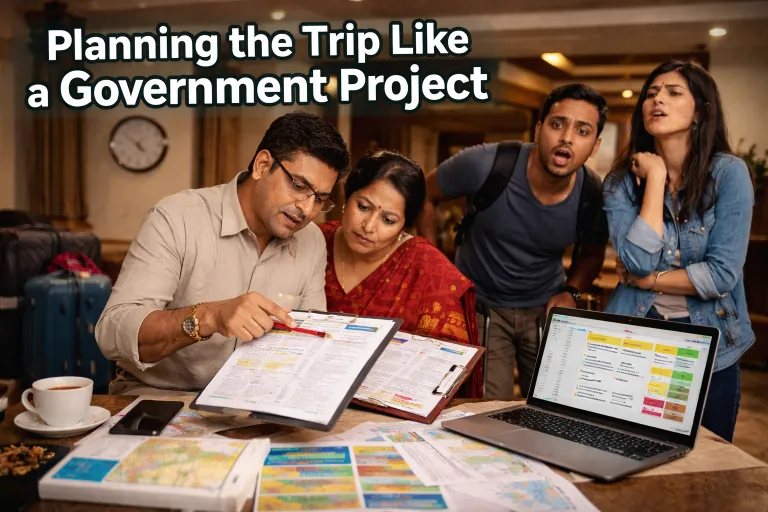 Planning the Trip Like a Government Project