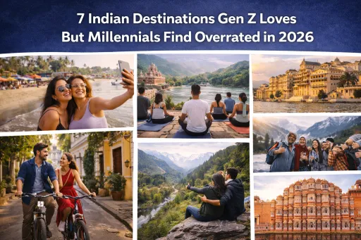 image for article 7 Indian Destinations Gen Z Loves But Millennials Find Overrated in 2026