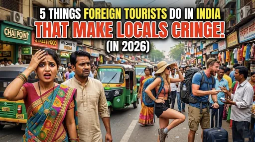image for article 5 Things Foreign Tourists Do in India That Make Locals Cringe in 2026