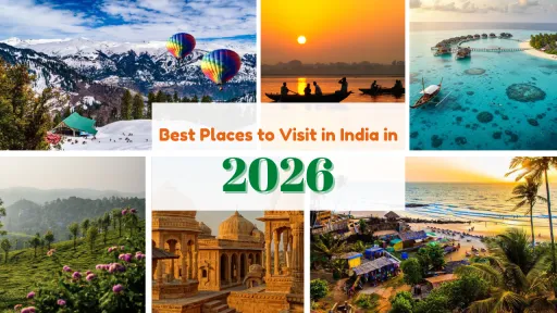 image for article Best Places to Visit in India in 2026: Top Destinations for Every Traveler