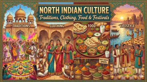 image for article North Indian Culture: Traditions, Clothing, Food & Festivals