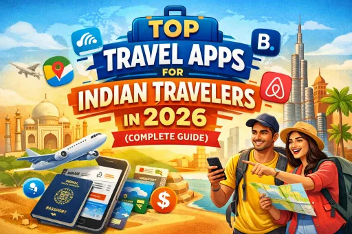image for article Top Travel Apps for Indian Travelers in 2026 (Complete Guide)