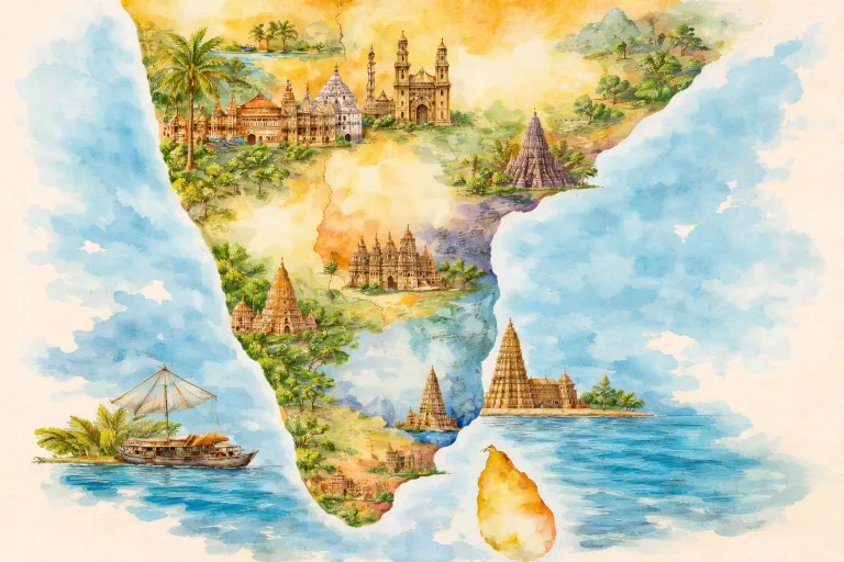 Places to Visit in South India