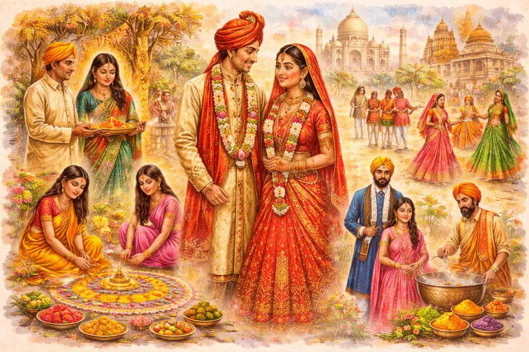 North India Clothing & Traditions North India Clothing & Traditions