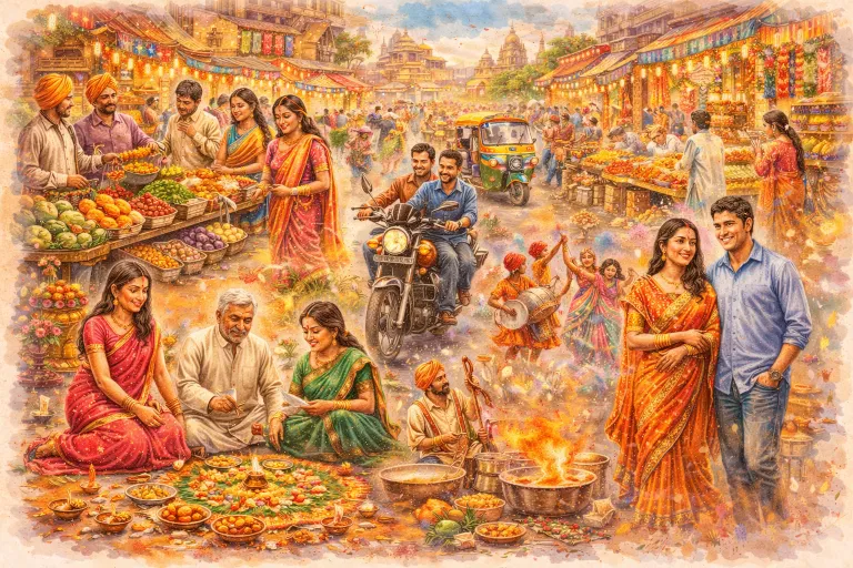 North India, A Lifestyle Full of Energy North India, A Lifestyle Full of Energy