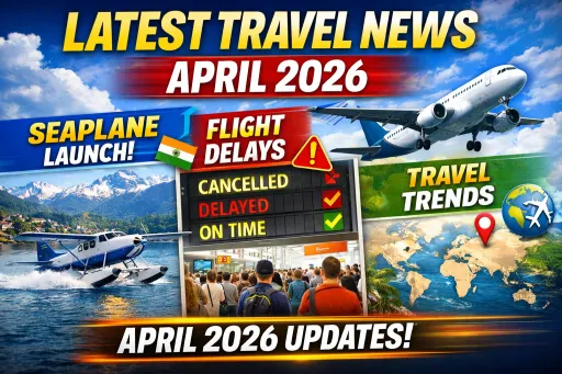 image for article Latest Travel News April 2026: Seaplane Launch, Flight Updates & Global Travel Trends