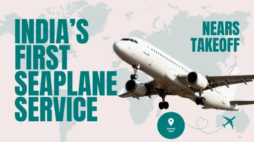 image for article India’s First Seaplane Service Nears Takeoff After Successful Rishikesh Test